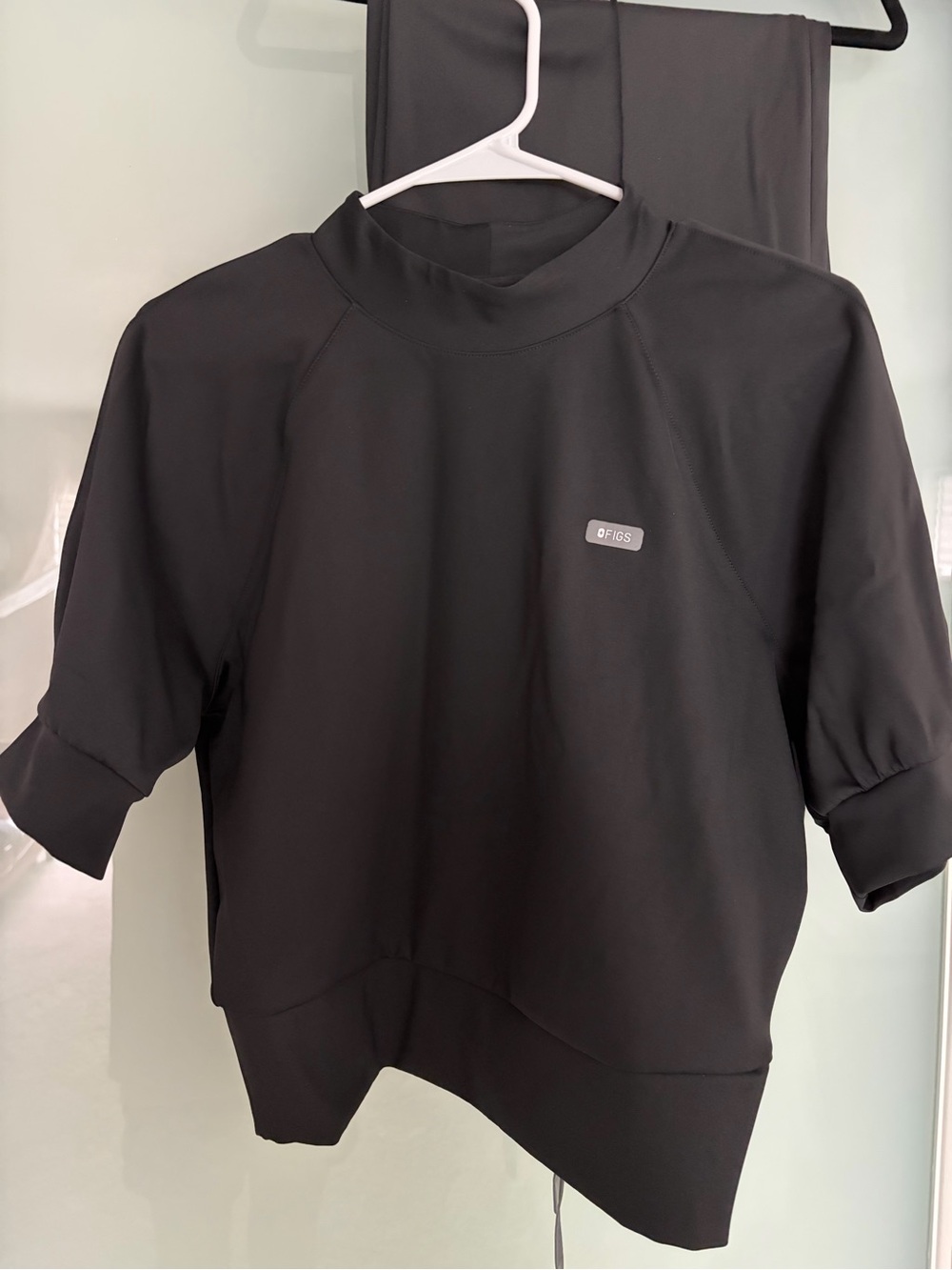 FIGS. FORMX. MATCHING SET Black High Waisted Salina / Top ORA FORMx - Picture 3 of 4
